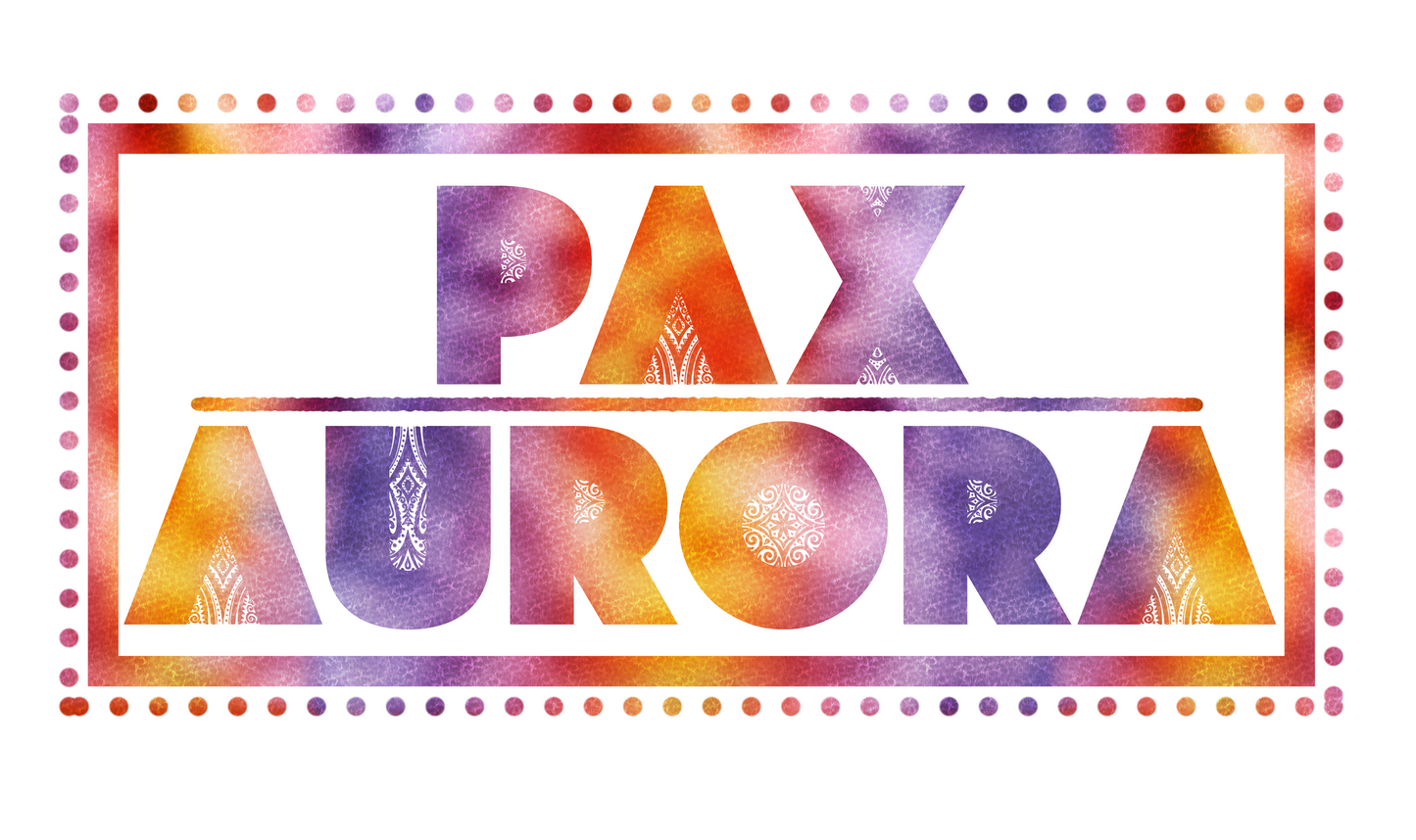Sticker PAX AURORA - 70x35mm