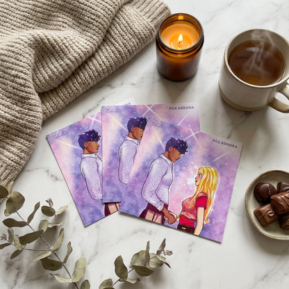 Print 'Lila et Jules' - IMPRESSION CARTE PREMIUM