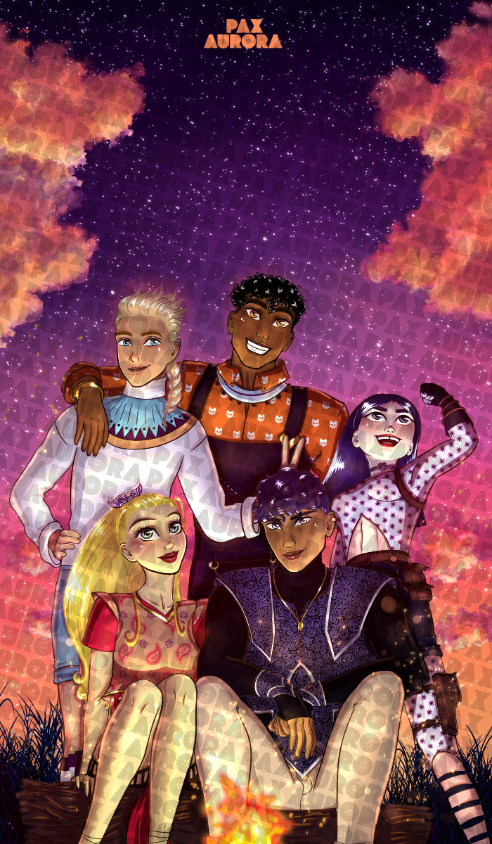 Fond d’écran PAX AURORA – Ordinateur & Téléphone