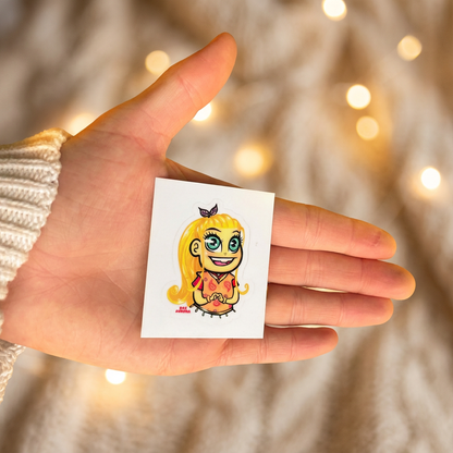 Sticker Lila - 50x38mm