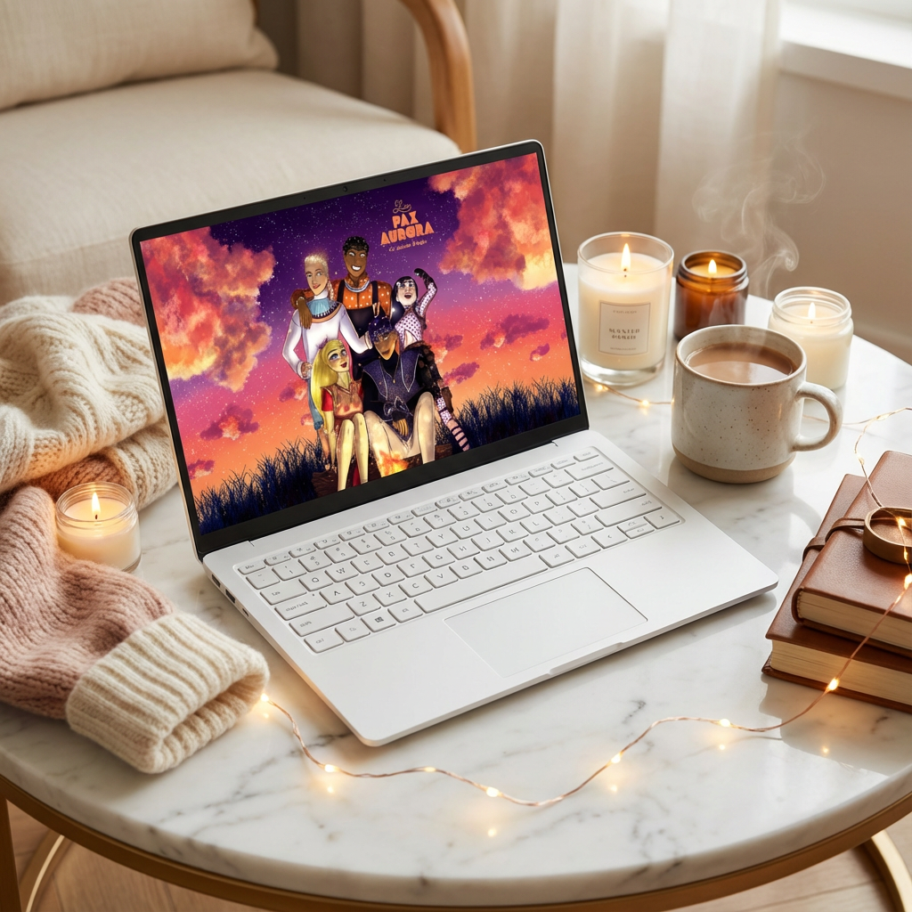 Fond d’écran PAX AURORA – Ordinateur & Téléphone