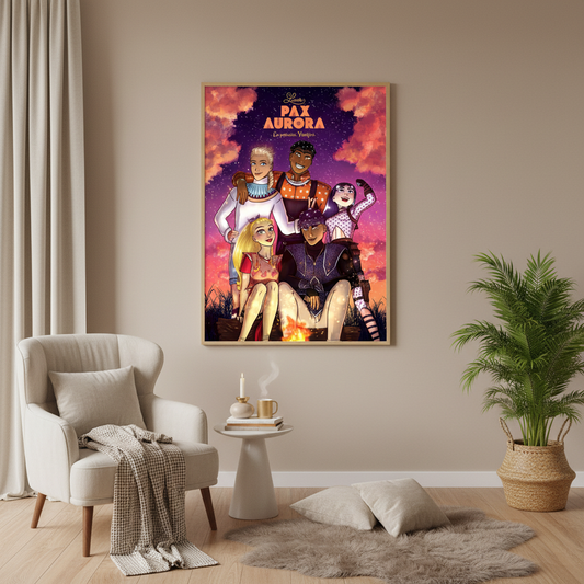 Affiche PAX AURORA - format A3