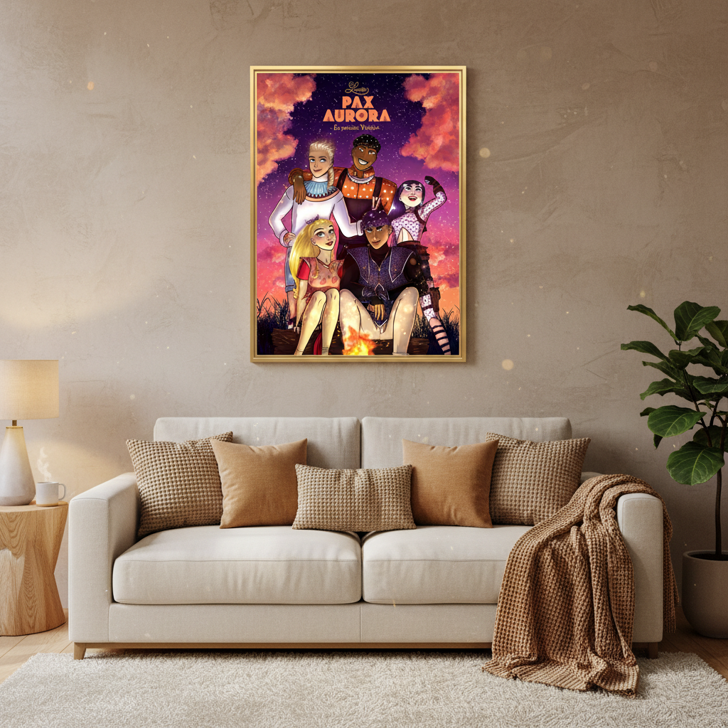 Affiche PAX AURORA - format A3