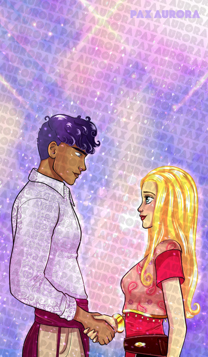 Fond d’écran “Lila & Jules – La rencontre” – Ordinateur & Téléphone