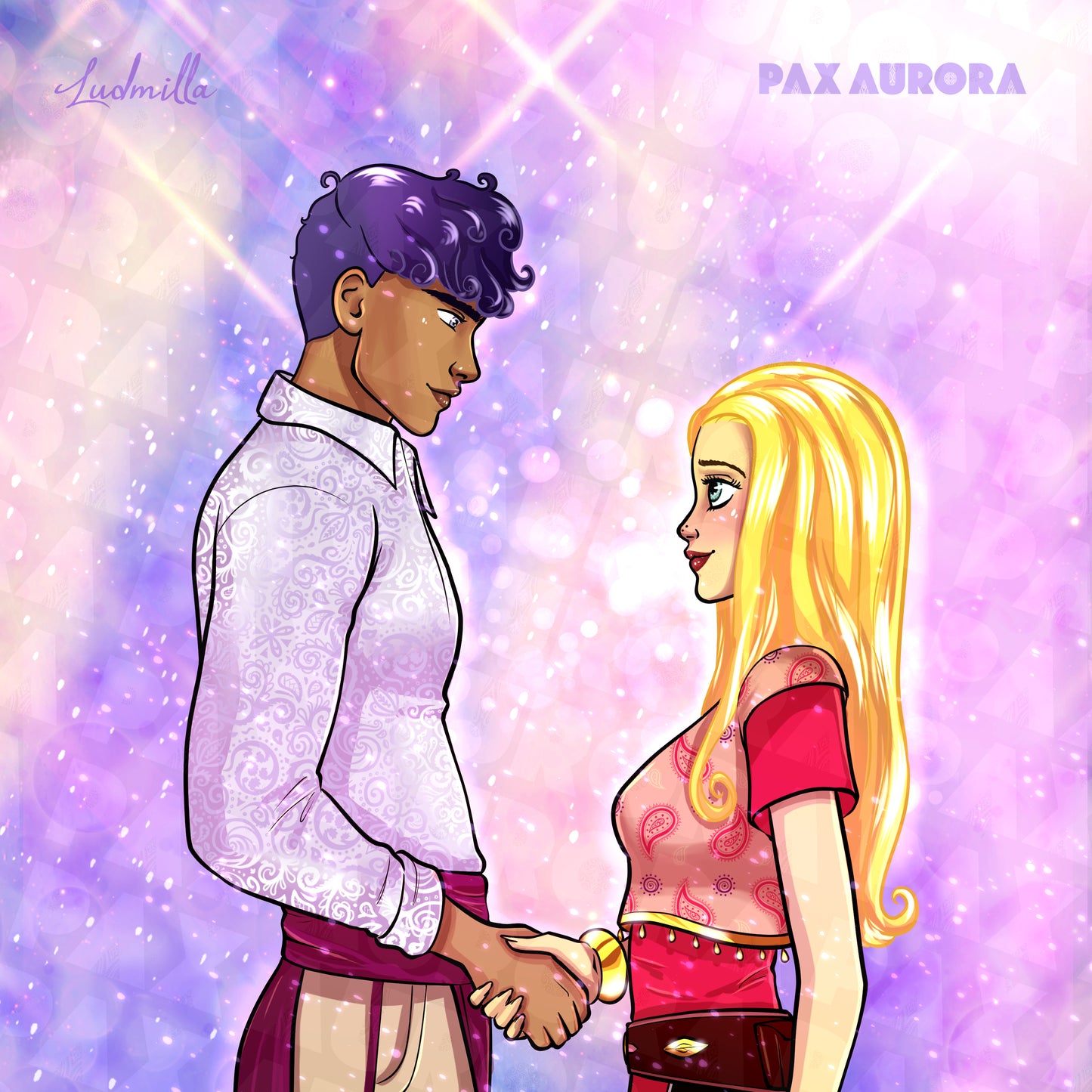 Print 'Lila et Jules' - IMPRESSION CARTE PREMIUM