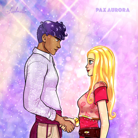 Print 'Lila et Jules' - IMPRESSION CARTE PREMIUM