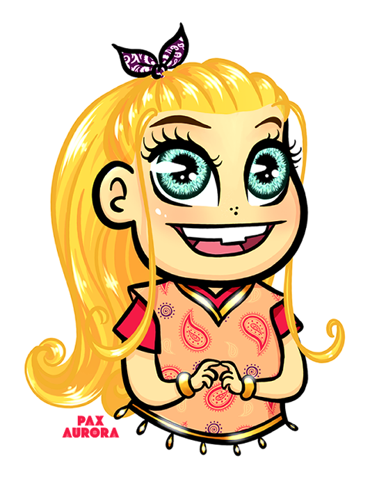 Sticker Lila - 50x38mm